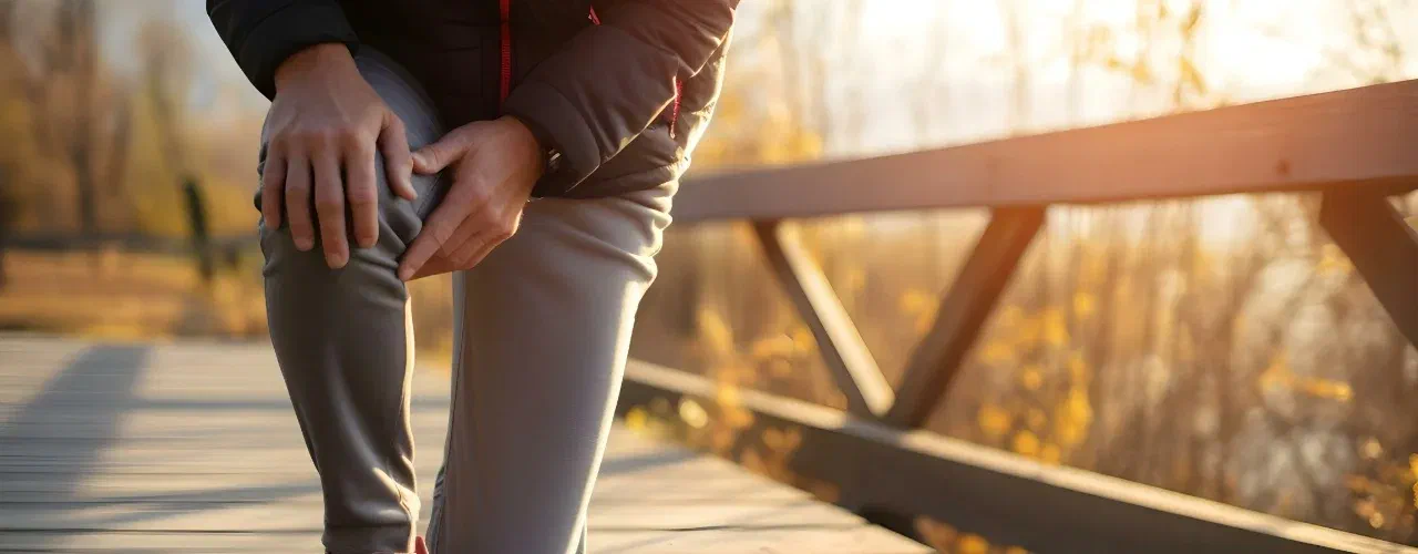 Physical therapist assessing hip movement for impingement at Root Therapy and Wellness in Bozeman, Montana